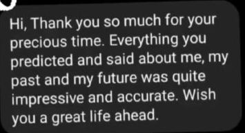 Client message: Reading