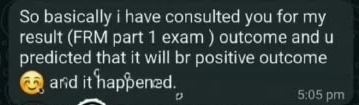 Client message: Consultation