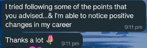 Client message: Guidance