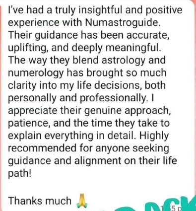 Client message: Guidance